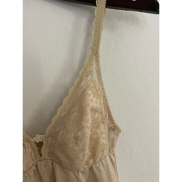 St Michael Vintage Nightgown UK size 40 Measures an XS Long Lace Babydoll - Picture 3 of 10